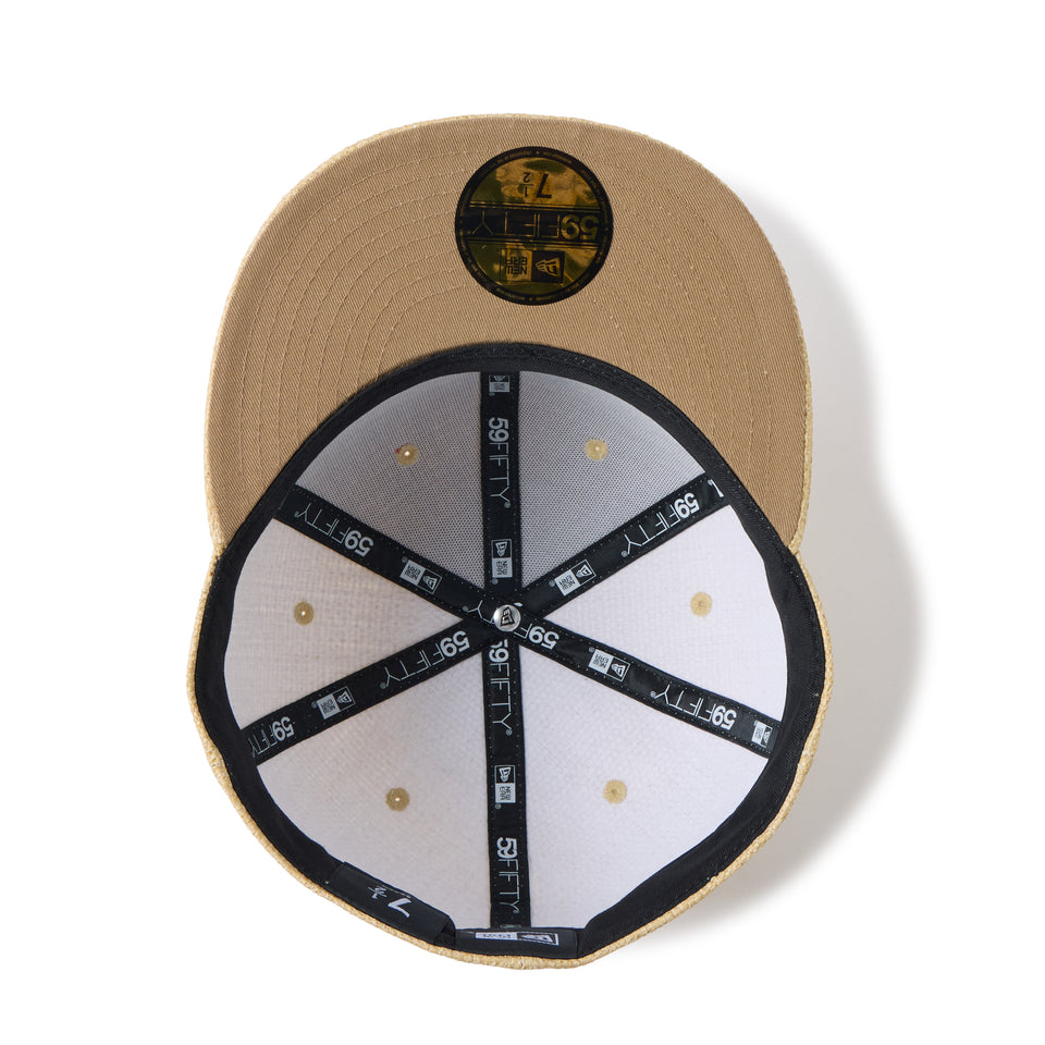 59FIFTY クラシックロゴ Paper Straw ナチュラル | NEW ERA ニューエラ公式オンラインストア