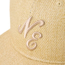 59FIFTY クラシックロゴ Paper Straw ナチュラル | NEW ERA ニューエラ公式オンラインストア