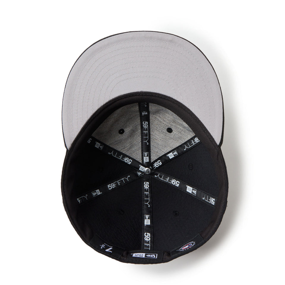 59FIFTY Soft Buckram MLB シアサッカー Seersucker ニューヨーク・メッツ ブラック | NEW ERA ニューエラ公式オンラインストア