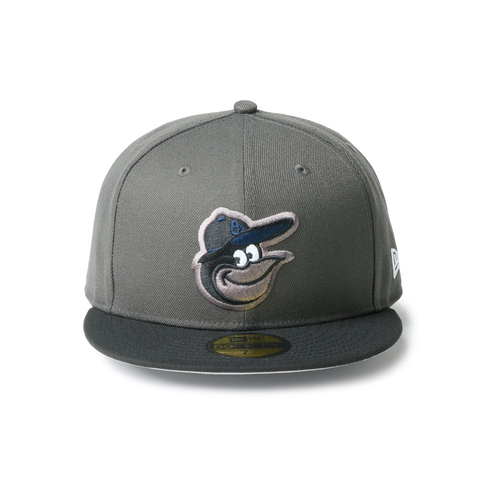 59FIFTY MLB Glow in the Dark ボルティモア・オリオールズ ダークピューター/ブラック | NEW ERA ニューエラ公式オンラインストア