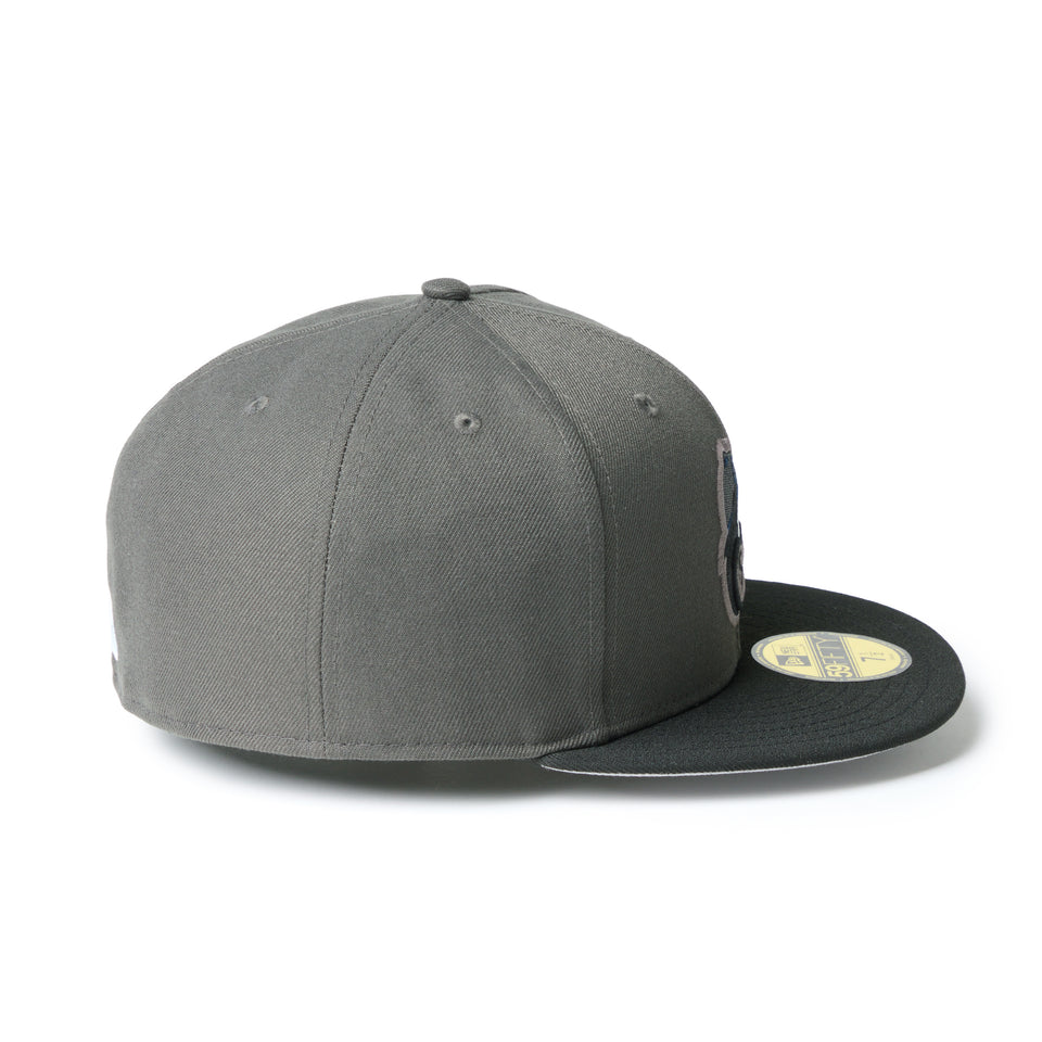 59FIFTY MLB Glow in the Dark ボルティモア・オリオールズ ダークピューター/ブラック | NEW ERA ニューエラ公式オンラインストア