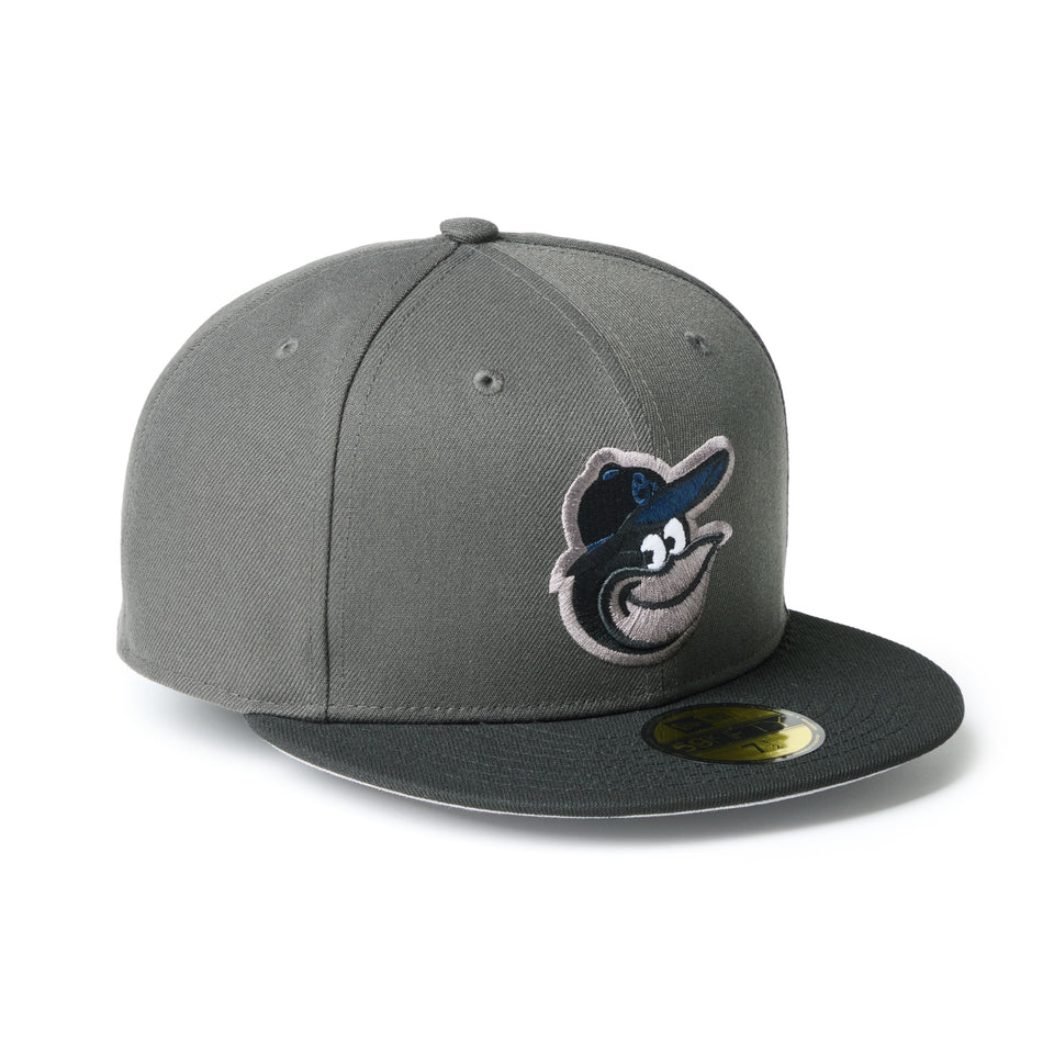 59FIFTY MLB Glow in the Dark ボルティモア・オリオールズ ダークピューター/ブラック | NEW ERA ニューエラ公式オンラインストア