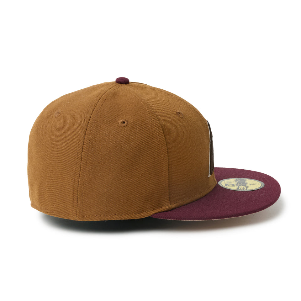 59FIFTY Mocha Mousse アリゾナ・ダイヤモンドバックス トーステッド