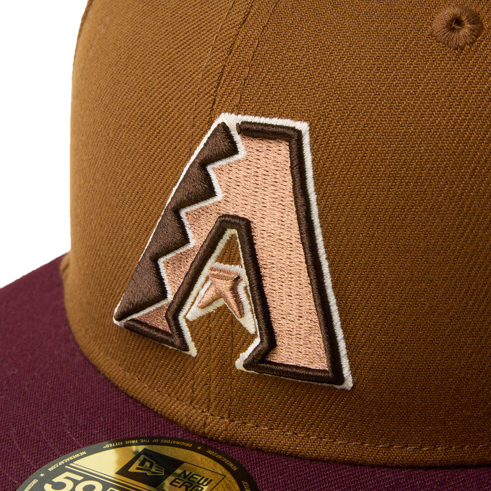 59FIFTY Mocha Mousse アリゾナ・ダイヤモンドバックス トーステッド