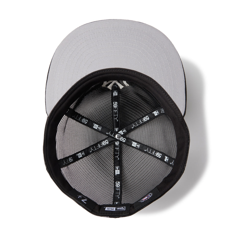 59FIFTY All Mesh ニューヨーク・ヤンキース ブラック | NEW ERA ニューエラ公式オンラインストア