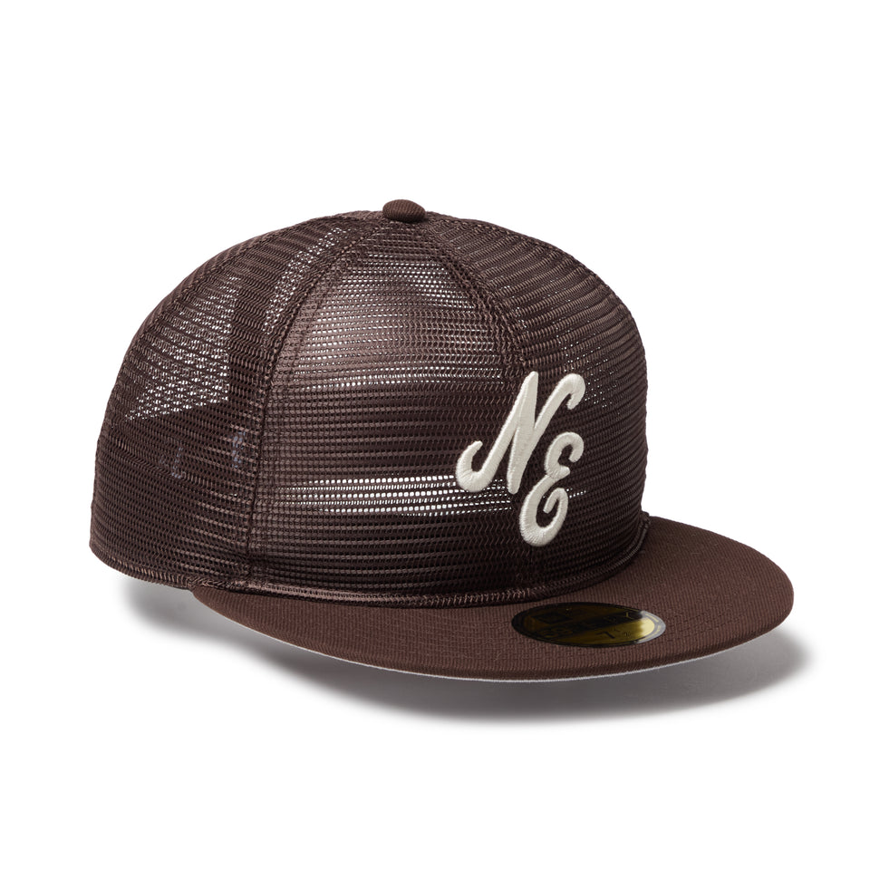 59FIFTY All Mesh クラシックロゴ バーントウッド | NEW ERA ニューエラ公式オンラインストア