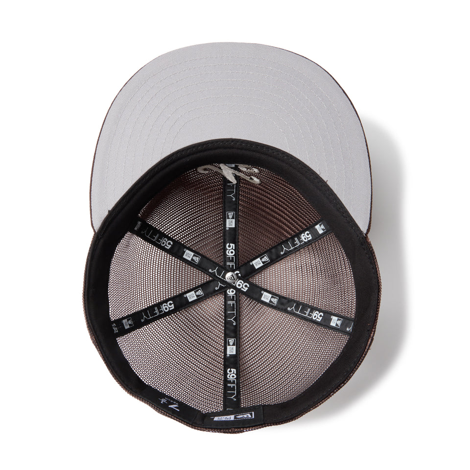 59FIFTY All Mesh クラシックロゴ バーントウッド | NEW ERA ニューエラ公式オンラインストア