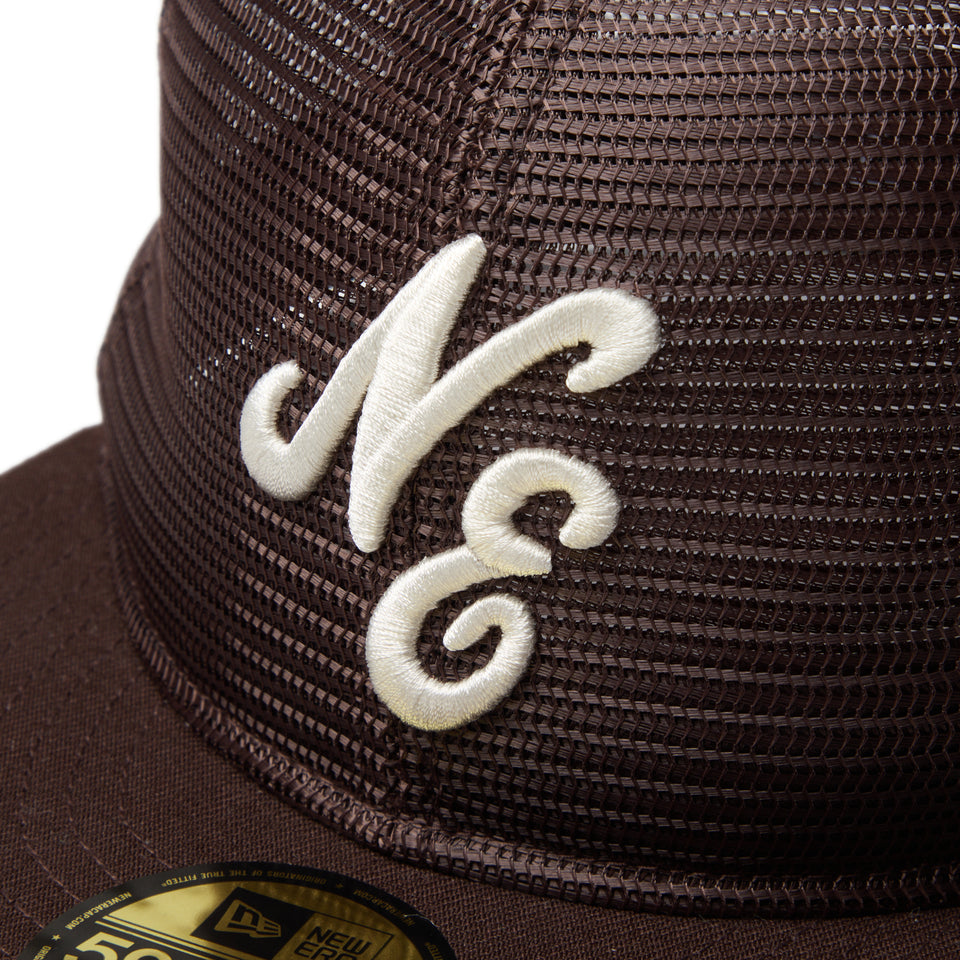 59FIFTY All Mesh クラシックロゴ バーントウッド | NEW ERA ニューエラ公式オンラインストア
