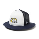 5-Panel バケットハット A-Frame トラッカー ブランドロゴ ホワイト/ネイビー | NEW ERA ニューエラ公式オンラインストア