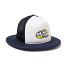 5-Panel バケットハット A-Frame トラッカー ブランドロゴ ホワイト/ネイビー | NEW ERA ニューエラ公式オンラインストア