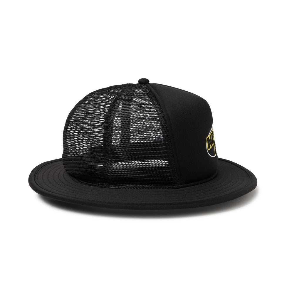 5-Panel バケットハット A-Frame トラッカー ブランドロゴ ブラック | NEW ERA ニューエラ公式オンラインストア