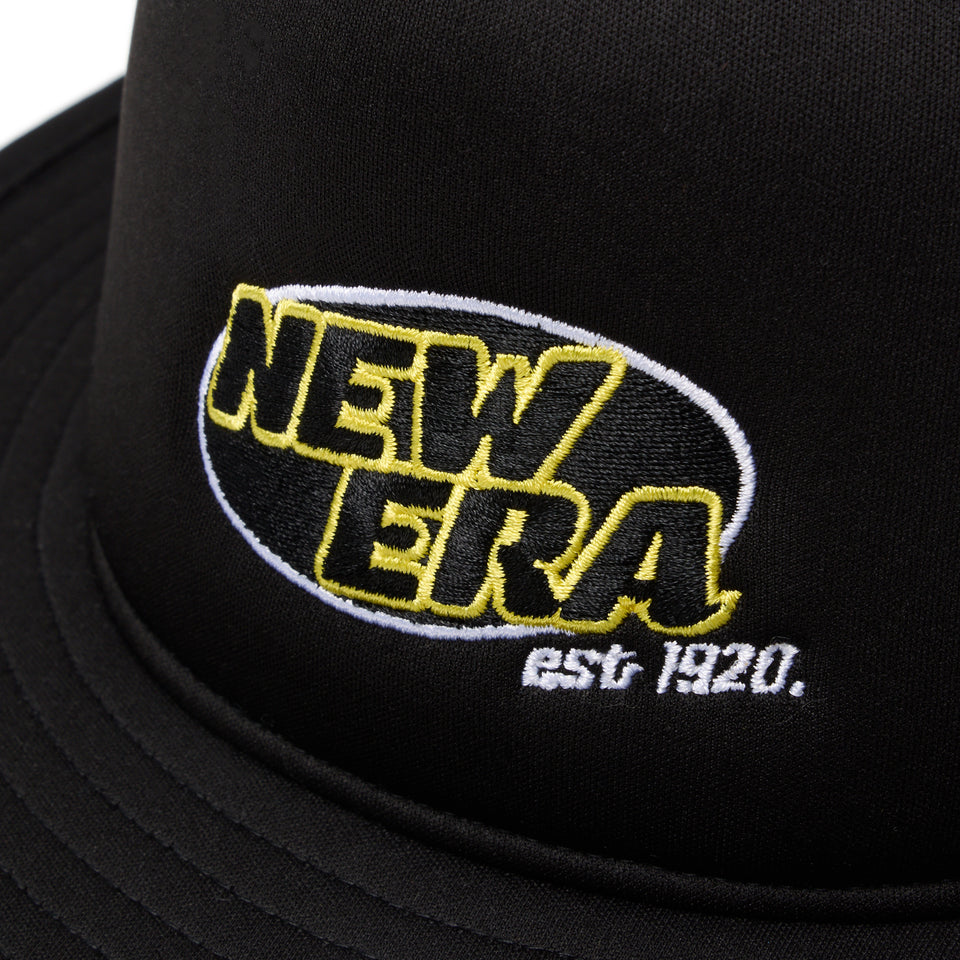 5-Panel バケットハット A-Frame トラッカー ブランドロゴ ブラック | NEW ERA ニューエラ公式オンラインストア