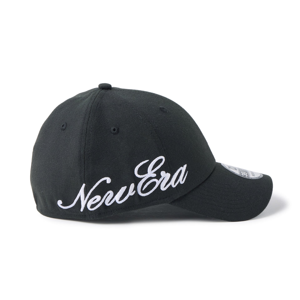 39THIRTY Stretch Series Big Script Logo ブラック | NEW ERA ニューエラ公式オンラインストア