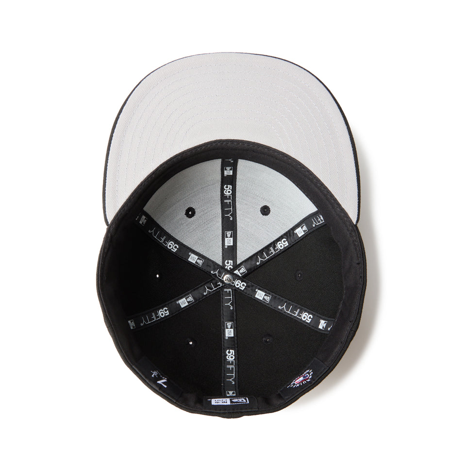 59FIFTY MLB Upside Down ロサンゼルス・ドジャース ブラック