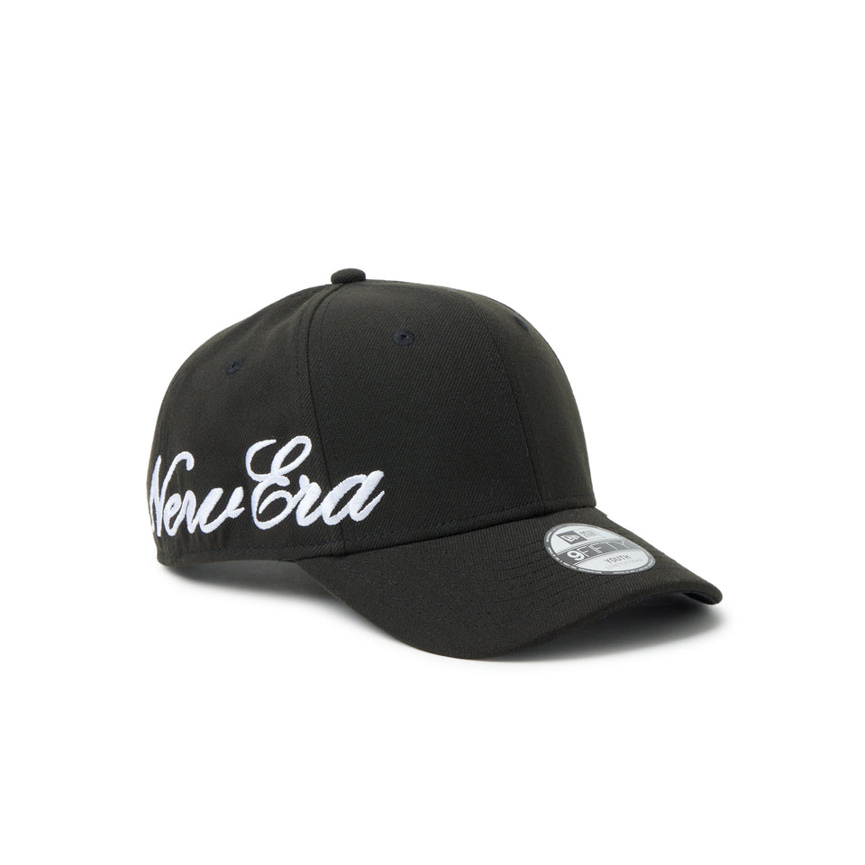 キッズ Youth 9FIFTY Stretch Big Script ブラック | NEW ERA ニューエラ公式オンラインストア