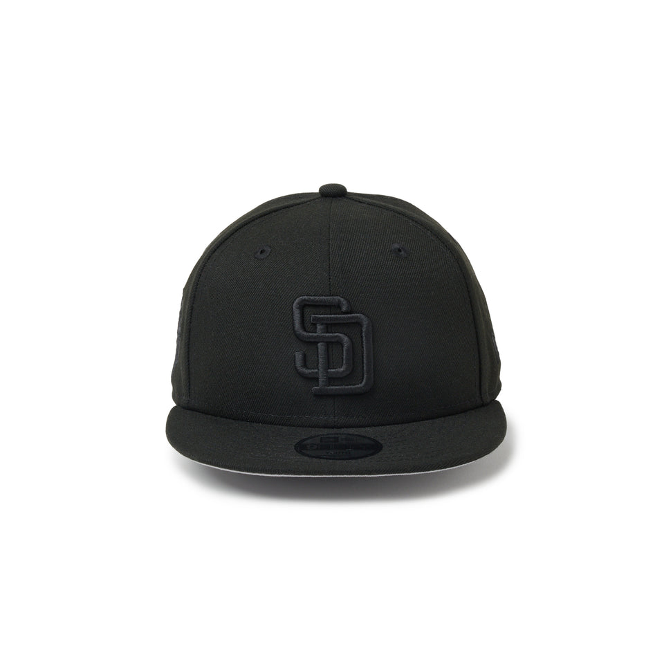 キッズ Youth 9FIFTY Tonal Logo サンディエゴ・パドレス ブラック | NEW ERA ニューエラ公式オンラインストア