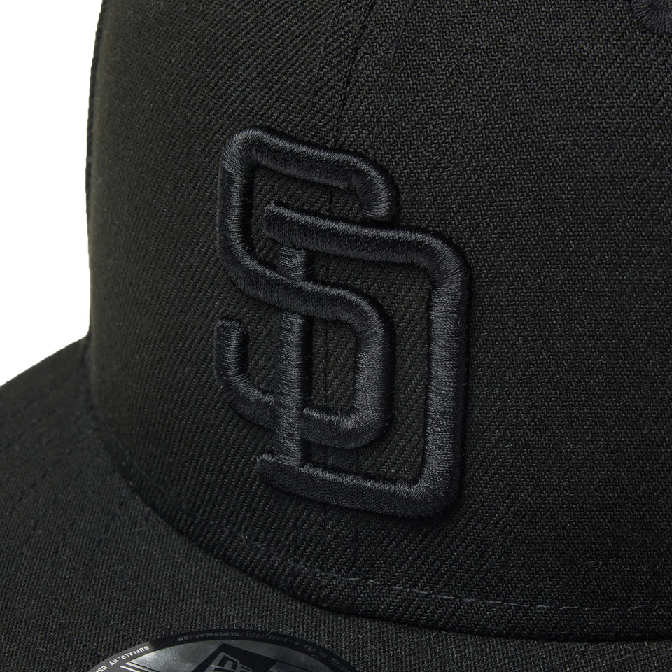 キッズ Youth 9FIFTY Tonal Logo サンディエゴ・パドレス ブラック