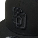 キッズ Youth 9FIFTY Tonal Logo サンディエゴ・パドレス ブラック