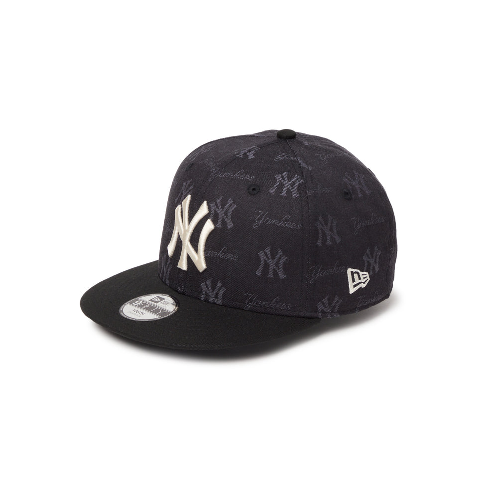 キッズ Youth 9FIFTY MLB Jacquard ニューヨーク・ヤンキース ブラック | NEW ERA ニューエラ公式オンラインストア