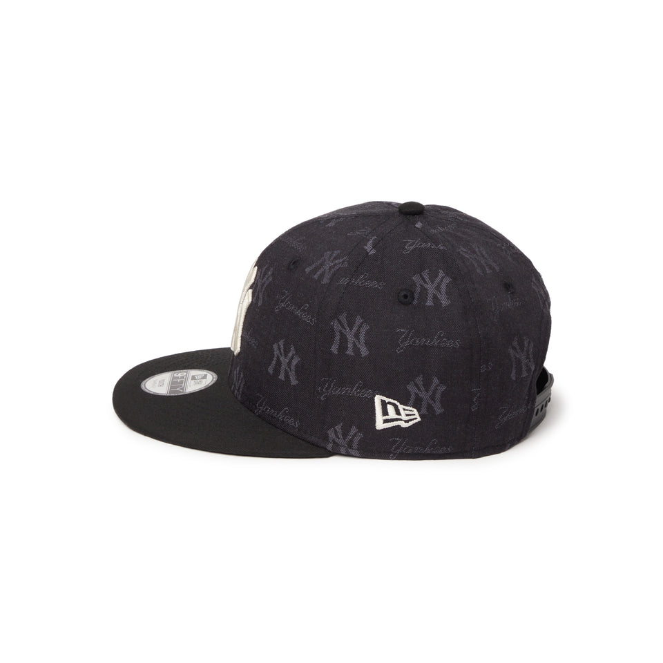 キッズ Youth 9FIFTY MLB Jacquard ニューヨーク・ヤンキース ブラック | NEW ERA ニューエラ公式オンラインストア