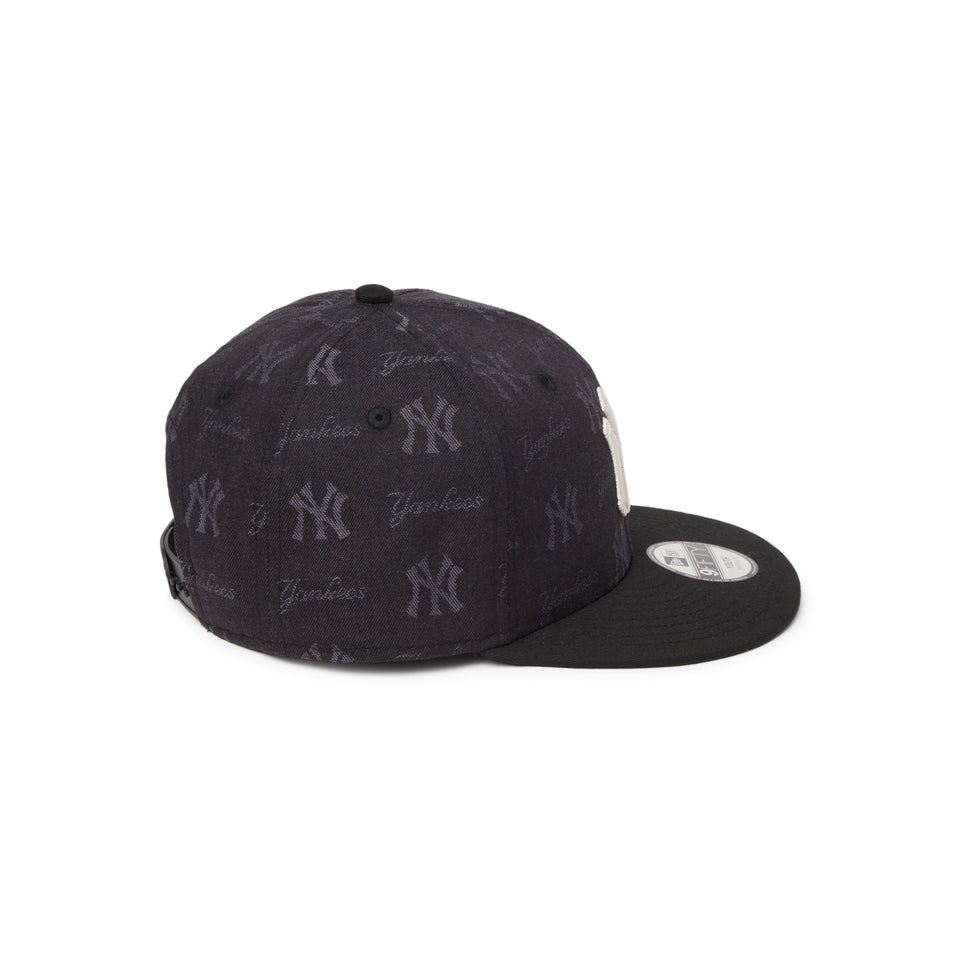 キッズ Youth 9FIFTY MLB Jacquard ニューヨーク・ヤンキース ブラック | NEW ERA ニューエラ公式オンラインストア