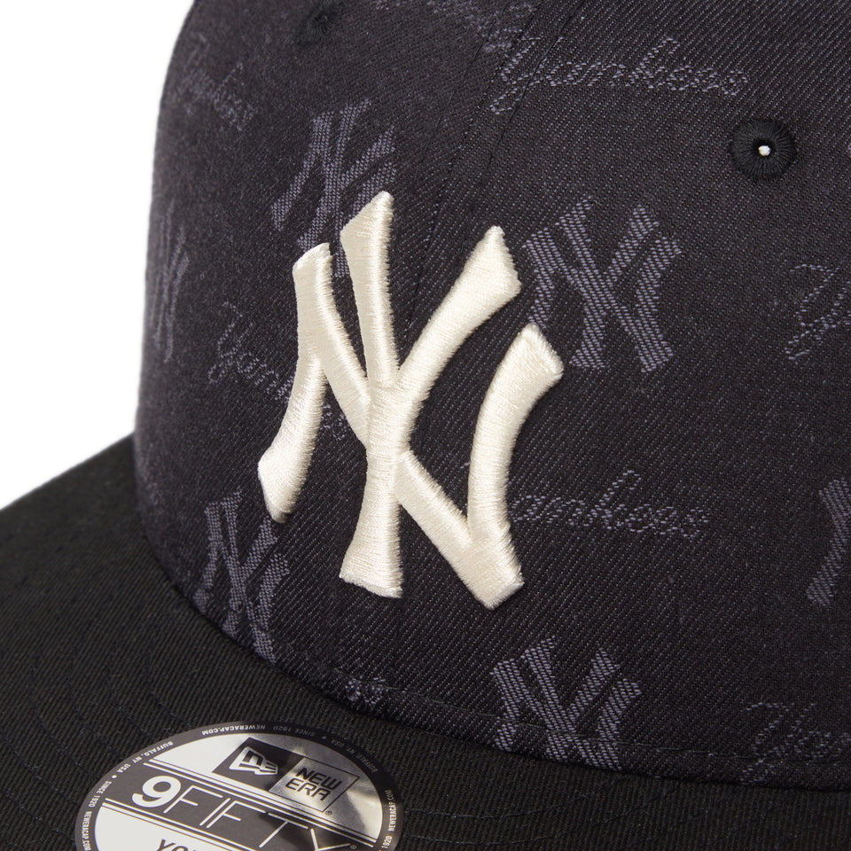 キッズ Youth 9FIFTY MLB Jacquard ニューヨーク・ヤンキース ブラック | NEW ERA ニューエラ公式オンラインストア