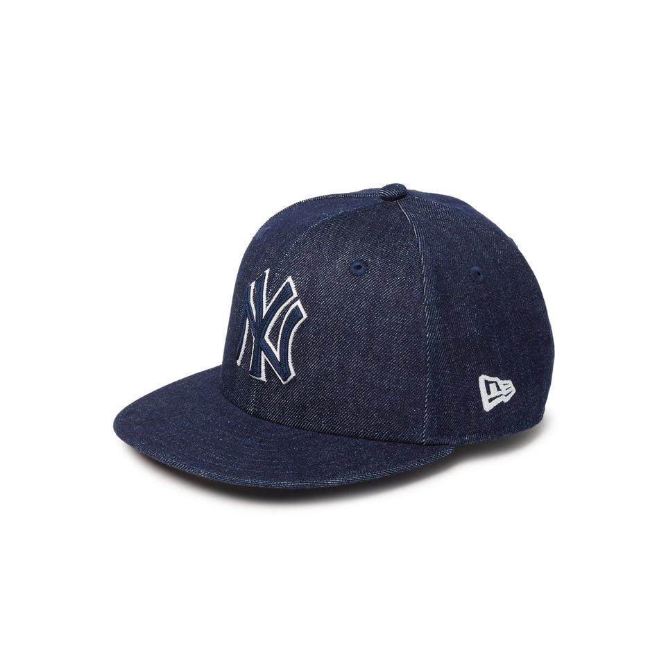 キッズ Youth 9FIFTY Denim ニューヨーク・ヤンキース ネイビー