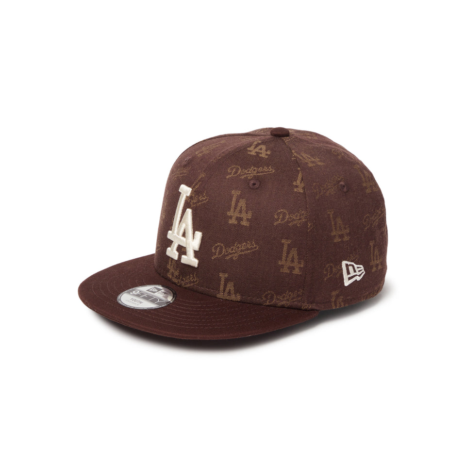 キッズ Youth 9FIFTY MLB Jacquard ロサンゼルス・ドジャース ブラウン | NEW ERA ニューエラ公式オンラインストア