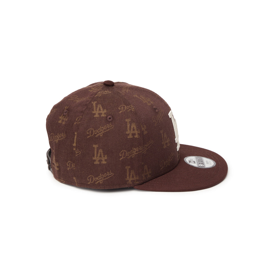 キッズ Youth 9FIFTY MLB Jacquard ロサンゼルス・ドジャース ブラウン | NEW ERA ニューエラ公式オンラインストア