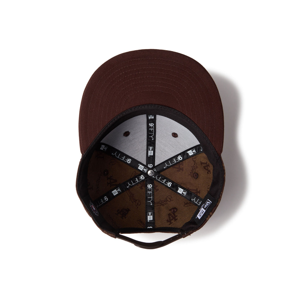 キッズ Youth 9FIFTY MLB Jacquard ロサンゼルス・ドジャース ブラウン | NEW ERA ニューエラ公式オンラインストア