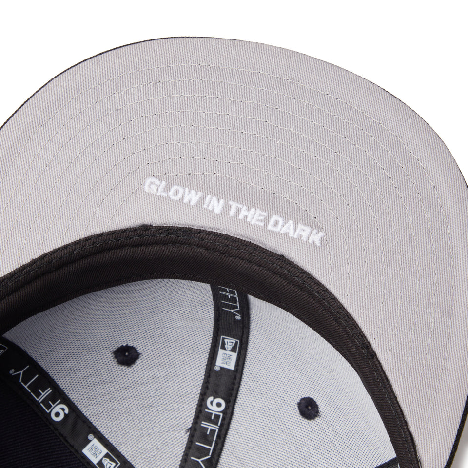 キッズ Youth 9FIFTY MLB Glow in the Dark ロサンゼルス・ドジャース ネイビー/ブラック | NEW ERA ニューエラ公式オンラインストア
