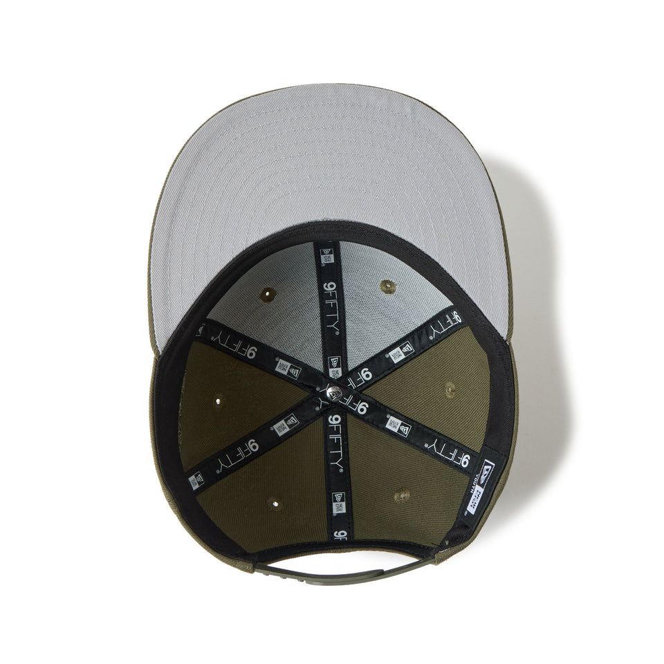 キッズ Youth 9FIFTY Tonal Logo クラシックロゴ オリーブ