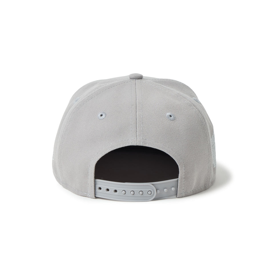 キッズ Youth 9FIFTY Tonal Logo クラシックロゴ グレー