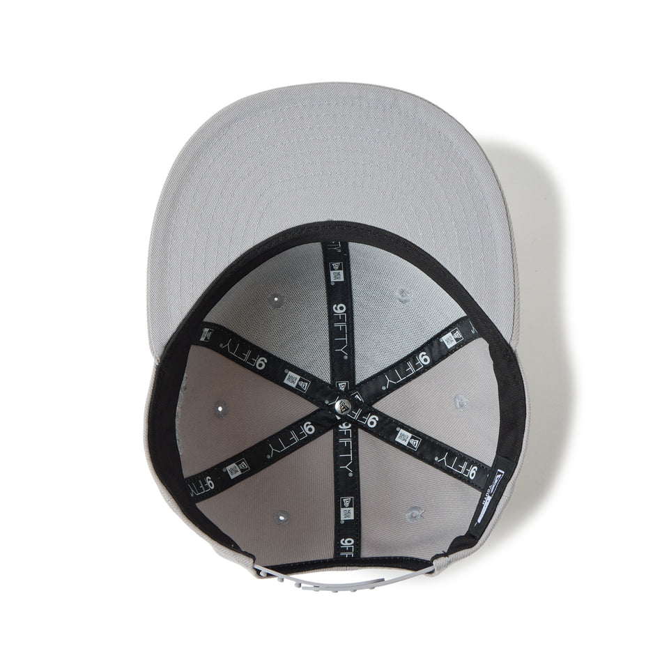 キッズ Youth 9FIFTY Tonal Logo クラシックロゴ グレー
