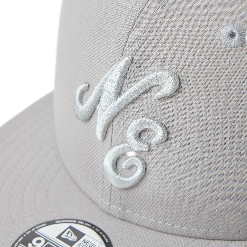 キッズ Youth 9FIFTY Tonal Logo クラシックロゴ グレー