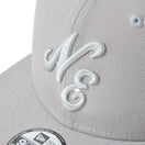 キッズ Youth 9FIFTY Tonal Logo クラシックロゴ グレー