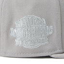 キッズ Youth 9FIFTY Tonal Logo クラシックロゴ グレー