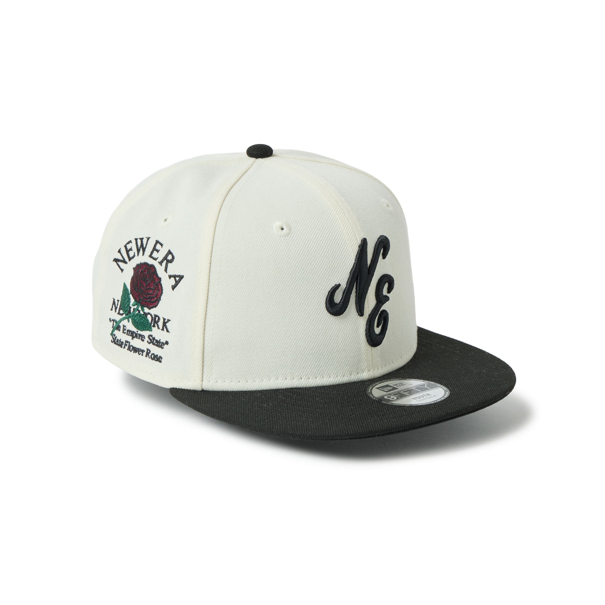 キッズ Youth 9FIFTY クラシックロゴ クローム/ブラック | ニューエラ