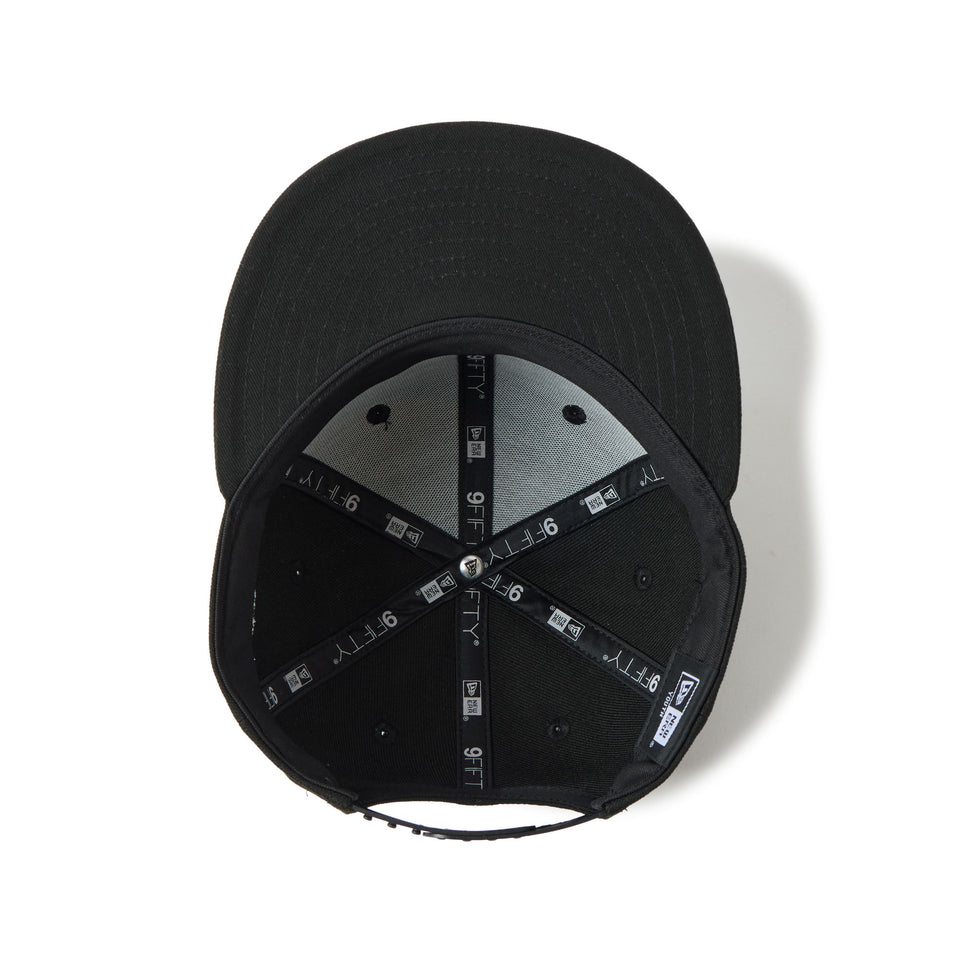 キッズ Youth 9FIFTY クラシックロゴ ブラック | NEW ERA ニューエラ公式オンラインストア