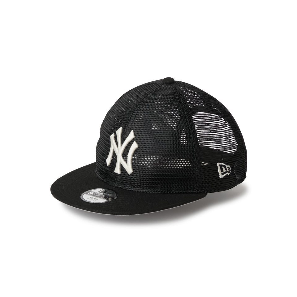 キッズ Youth 9FIFTY All Mesh ニューヨーク・ヤンキース ブラック | NEW ERA ニューエラ公式オンラインストア