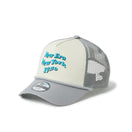 キッズ Youth 9FORTY A-Frameトラッカー Wave Logo クロームホワイト/グレー | NEW ERA ニューエラ公式オンラインストア