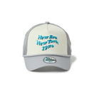 キッズ Youth 9FORTY A-Frameトラッカー Wave Logo クロームホワイト/グレー | NEW ERA ニューエラ公式オンラインストア