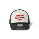 キッズ Youth 9FORTY A-Frameトラッカー Wave Logo クロームホワイト/ブラック | NEW ERA ニューエラ公式オンラインストア
