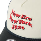 キッズ Youth 9FORTY A-Frameトラッカー Wave Logo クロームホワイト/ブラック | NEW ERA ニューエラ公式オンラインストア