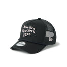 キッズ Youth 9FORTY A-Frameトラッカー Wave Logo ブラック | NEW ERA ニューエラ公式オンラインストア