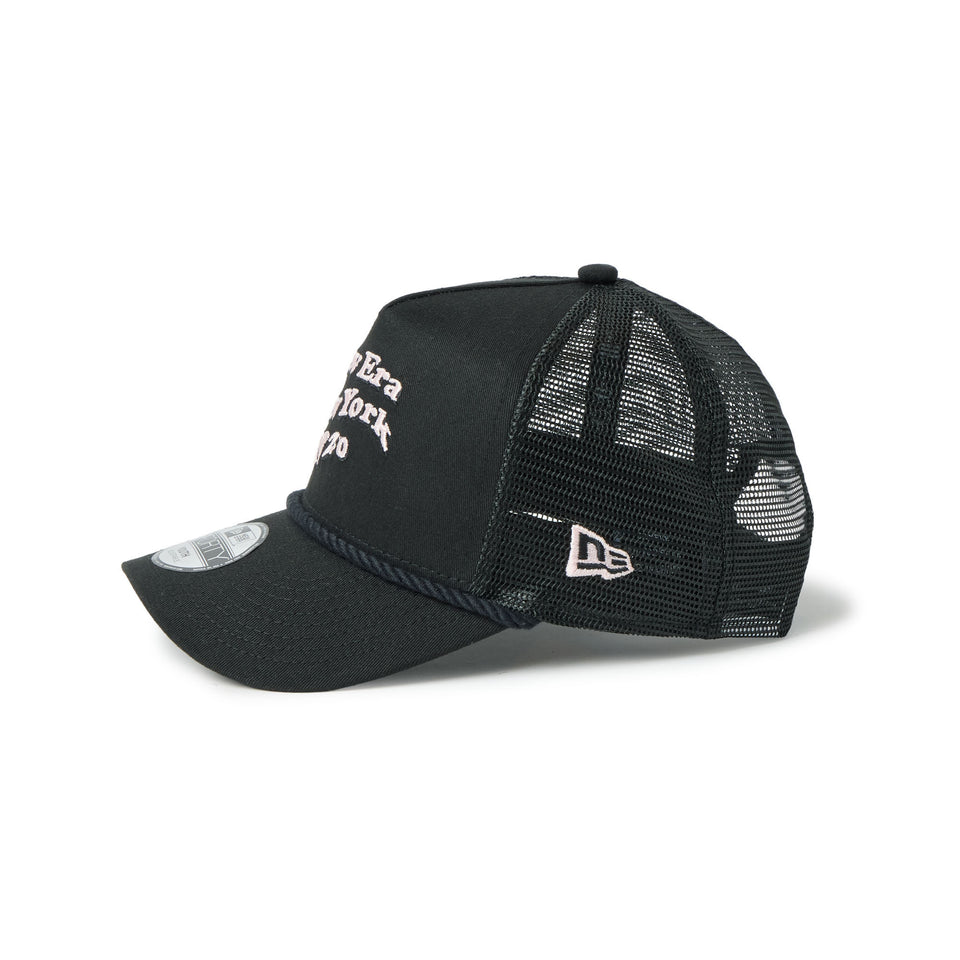 キッズ Youth 9FORTY A-Frameトラッカー Wave Logo ブラック | NEW ERA ニューエラ公式オンラインストア