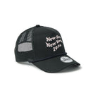 キッズ Youth 9FORTY A-Frameトラッカー Wave Logo ブラック | NEW ERA ニューエラ公式オンラインストア