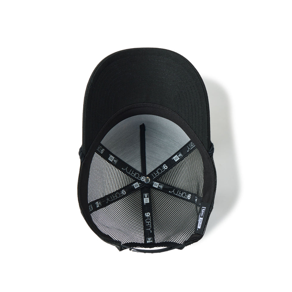 キッズ Youth 9FORTY A-Frameトラッカー Wave Logo ブラック | NEW ERA ニューエラ公式オンラインストア