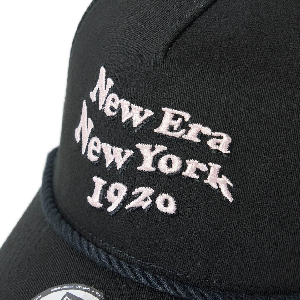 キッズ Youth 9FORTY A-Frameトラッカー Wave Logo ブラック | NEW ERA ニューエラ公式オンラインストア