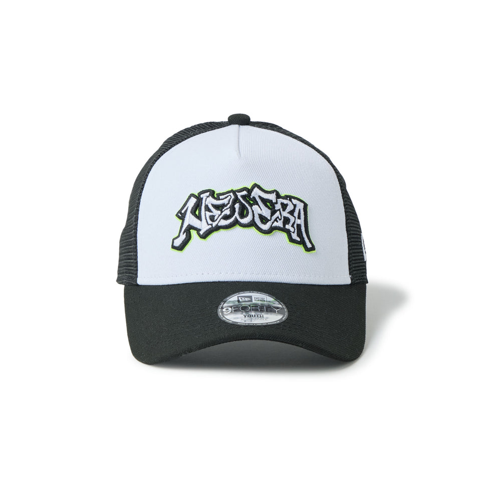 キッズ Youth 9FORTY A-Frame トラッカー Wall Art ブラック/ホワイト | NEW ERA ニューエラ公式オンラインストア